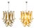 Italian Murano Chandeliers, 1970s, Set of 2 For Sale