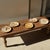 Contemporary Small Trinket Tray in Speckled Beige Petrified Wood For Sale - Image 3 of 18