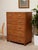 Vintage Highboy Mahogany Dresser For Sale - Image 10 of 12