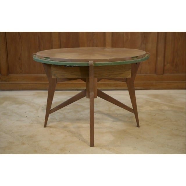 Oak Games Table, 1940s For Sale - Image 10 of 15