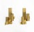 Gaetano Sciolari Mid-Century Italian Brass Wall Sconces from Gaetano Sciolari, 1960s, Set of 2 For Sale - Image 4 of 15