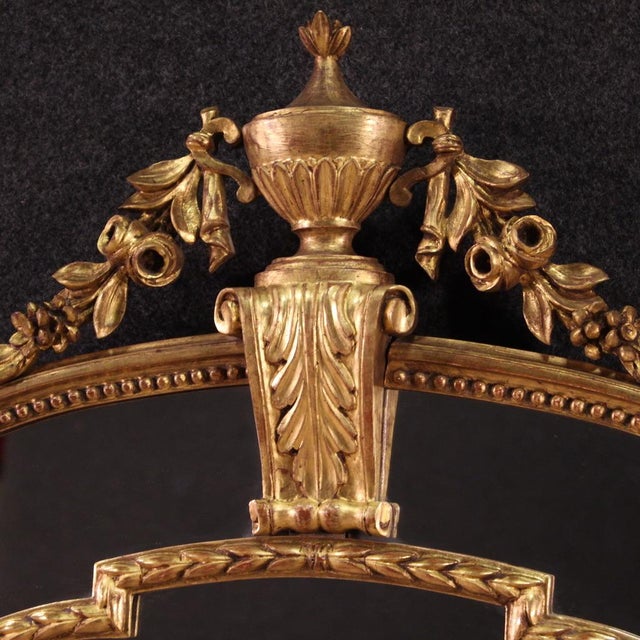Louis XVI Style Mirror, 1960 For Sale - Image 9 of 13