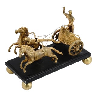 Mid 19th Century Antique French Neoclassical Bronze Sculpture For Sale