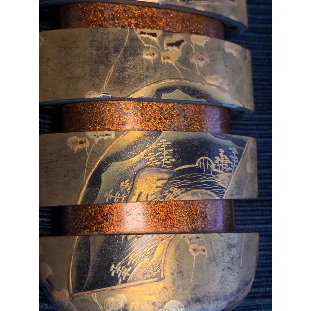 Japonisme Fine Japanese Lacquered Inro by Yutokusai For Sale - Image 3 of 16