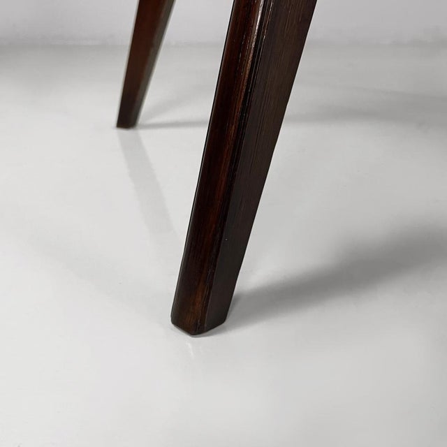 Mid-Century Modern Italian Coffe Table in Dark Wood, 1960s For Sale - Image 14 of 15