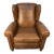 Late 20th Century Wing-Backed Reclining Lounge Chair For Sale