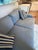 Farmhouse Restoration Hardware Blue Maxwell Sofa For Sale - Image 3 of 4