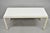 Mid-Century Modern Vintage Mid Century Modern Steel Metal White Laminate Top Coffee Table Bench For Sale - Image 3 of 14