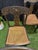 Mid 19th Century 19th Century Hitchcock Style - Set of 5 Antique Painted Stenciled Caned Dining Room Set For Sale - Image 5 of 11