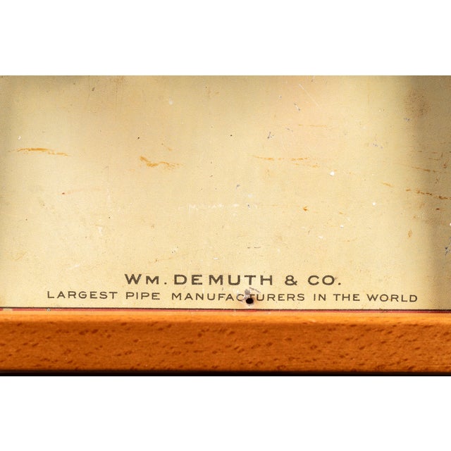 1910s Vintage WDC Pipe Display Stand by Wm. Demuth & Co. For Sale - Image 5 of 6
