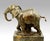 Elephant Sculpture in Patinated Bronze For Sale - Image 5 of 6