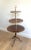 Circa 1940 French Neoclassical Style Three-Tier Mahogany and Brass Round Table For Sale - Image 4 of 13