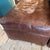 Restoration Hardware Maxwell Brompton Leather Ottoman, Cocoa For Sale In San Francisco - Image 6 of 12