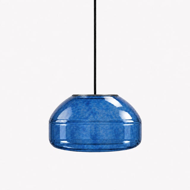 Not Yet Made - Made To Order Azure Blown Glass Pendant Light by Artem Zakharchenko-Halytskyi For Sale - Image 5 of 5