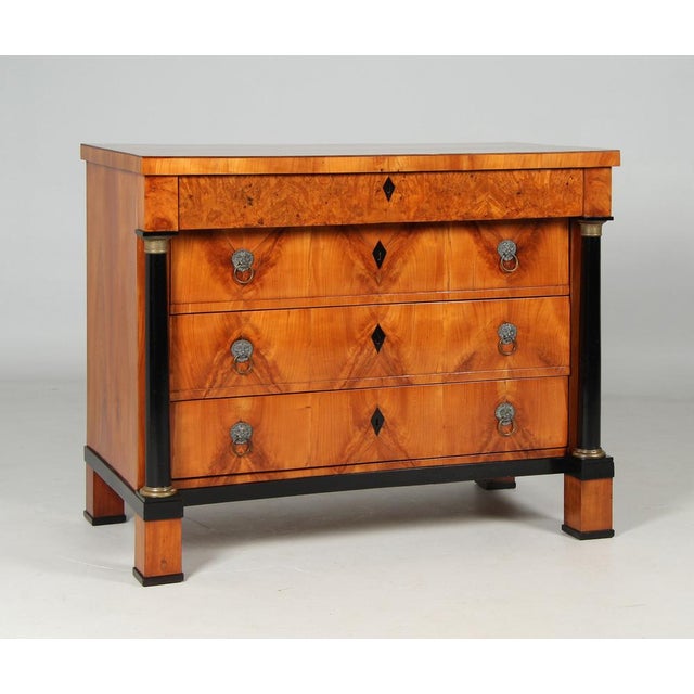 Biedermeier Chest of Drawers, 1820s For Sale - Image 3 of 15