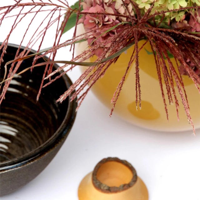 Amber TSV4 Stacking Vessel by Pia Wüstenberg For Sale - Image 4 of 5