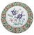 This is a 19th Century Mason's Ironstone floral plate. This is a beautiful dinner plate with a green border and purple...