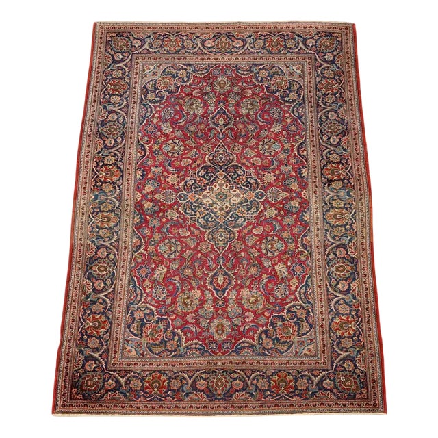 Keshan Dabir Rug in Wool For Sale
