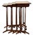 Antique Regency Rosewood Quartetto Nesting Tables, 1825, Set of 4 For Sale - Image 9 of 16