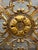 Metal Vintage Hollywood Regency / Rococo Revival Folding Fireplace Screen For Sale - Image 7 of 10
