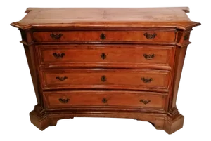 Louis XIV Veneered and Inlaid Chest of Drawers