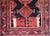 Red Vintage Persian Mazleghan Rug For Sale - Image 8 of 12