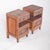 Mid-Century Portuguese Oak Bedside Tables, 1980s, Set of 2 For Sale - Image 9 of 11