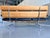 Wood 20003 3-Seat Sofa by Ray and Charles Eames in Teak W/ Black Leather For Sale - Image 7 of 13