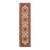 Fine Hand Knotted Ivory Serapi Design Runner For Sale