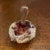 Glass Studio Art Glass Perfume Bottle - Cranberry Core Signed by Artist Loretta Eby For Sale - Image 7 of 10