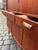 Danish Teak Highboard with Louvered Doors For Sale - Image 9 of 11