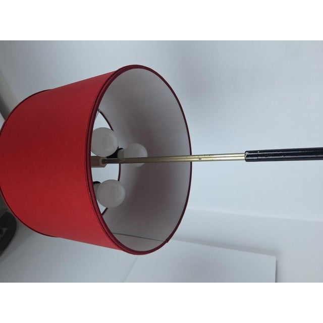 Floor Lamp with Telescopic Tripod Base by Giuseppe Ostuni for Oluce, 1960s For Sale - Image 10 of 13