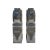 Chinese Gray Black Stone Fengshui Foo Dogs Door Block Drum Statue - a Pair For Sale - Image 11 of 11