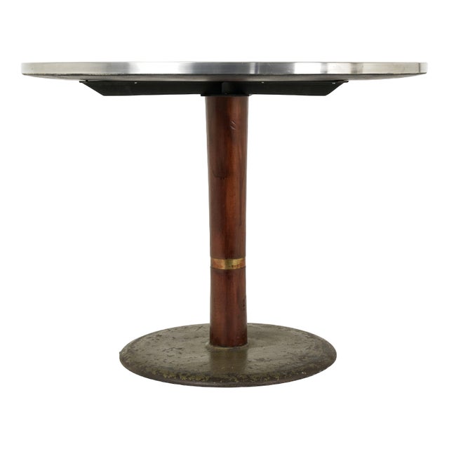 American Dining Table in Black, 1950s For Sale