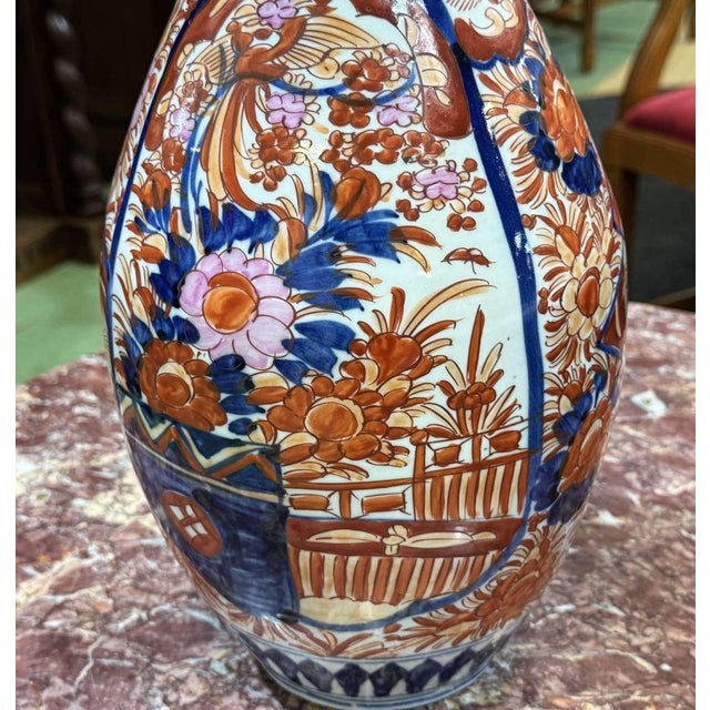 20th Century Porcelain Vase from Imari For Sale - Image 9 of 15