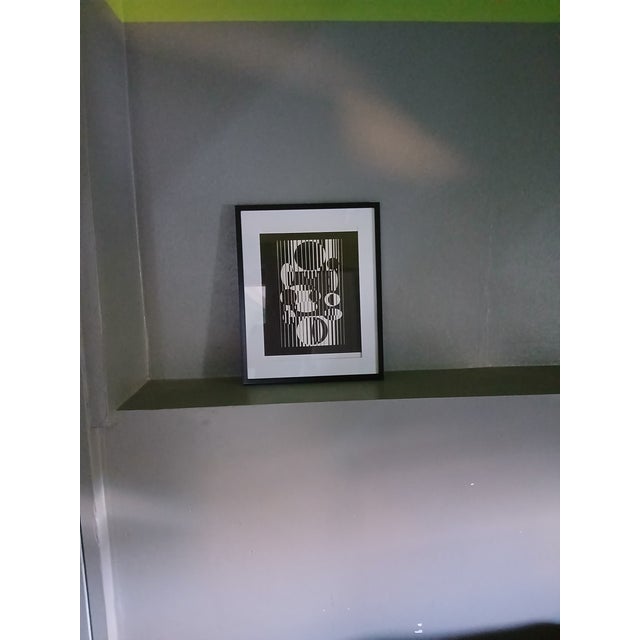 Victor Vasarely, After Iaca, 1950s / 1973, Silk-Screen, Framed For Sale - Image 14 of 17