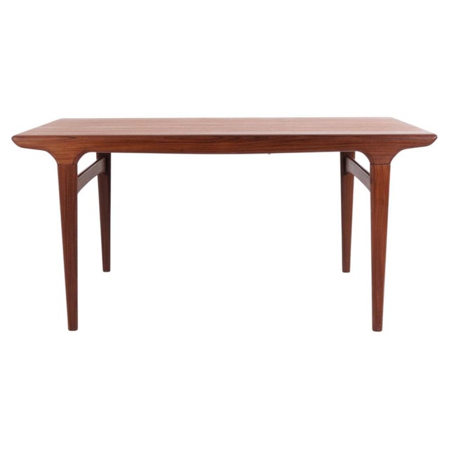 Teak Dining Table with Extension by Johannes Andersen for Uldum Møbelfabrik From, 1960s For Sale - Image 12 of 12