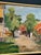 Ulfe, Street with Houses and Trees, 1982, Oil on Canvas, Framed For Sale - Image 17 of 18