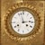 Gilded Wooden Wall Clock For Sale - Image 3 of 12