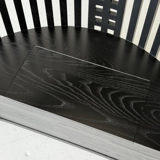 Black Vintage Willow Chair by Charles Rennie Mackintosh for Cassina For Sale - Image 8 of 9