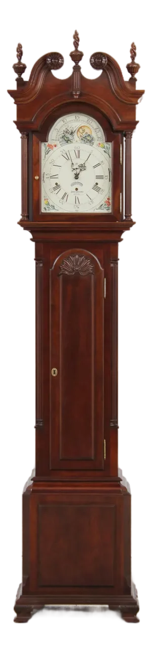 Sligh John Goddard Cherry Tall Grandfather Clock