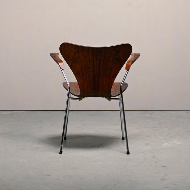 1960s Series 7 Armchair by Arne Jacobsen for Fritz Hansen, Denmark, 1960s For Sale - Image 5 of 18