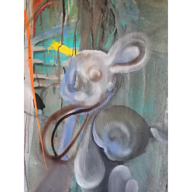 Stefano Mazzolini, Donbass, 2022, Acrylic & Oil on Canvas For Sale - Image 4 of 12