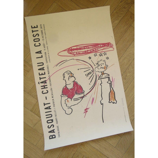 Original Exhibition Poster: Chateau Lacoste after Jean-Michel Basquiat, 2019 For Sale - Image 8 of 9