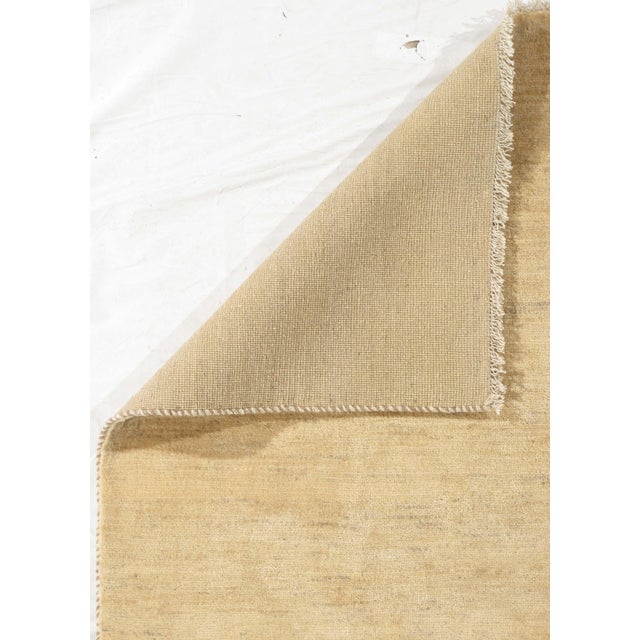 1980s Vintage Hand-Knotted Persian Gabbeh Rug 6'7" X 9'7" For Sale - Image 5 of 5