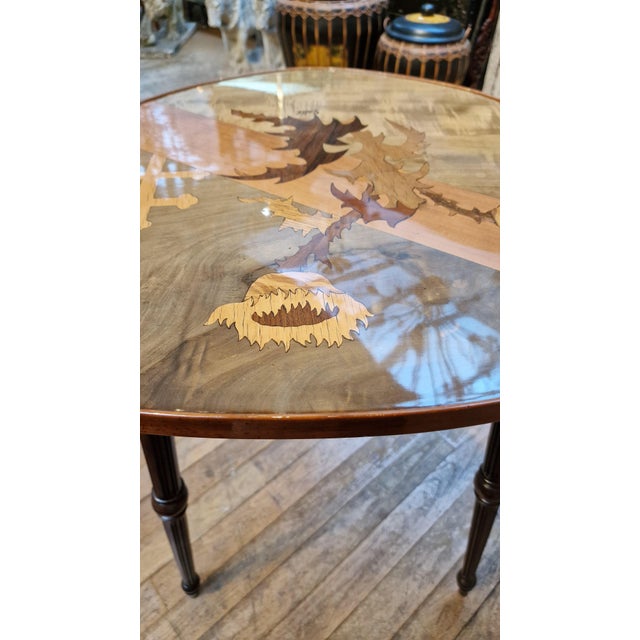 Gallé Side Table from Emile Gallé, 1890s For Sale - Image 14 of 18