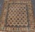 Navy Blue Antique Caucasian Shirvan Rug With Geometric Lattice Tribal Design Pattern For Sale - Image 8 of 14