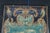 Late 20th Century Maitland Smith Hand Painted Monkey Landscape Crackled Coromandel Wall Panel - Set of 2 For Sale - Image 14 of 16