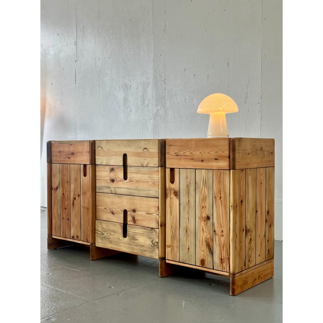 Silvio Coppola brought a constructivist eye to furniture design, and his work for Fratelli Montina in solid pine leans...