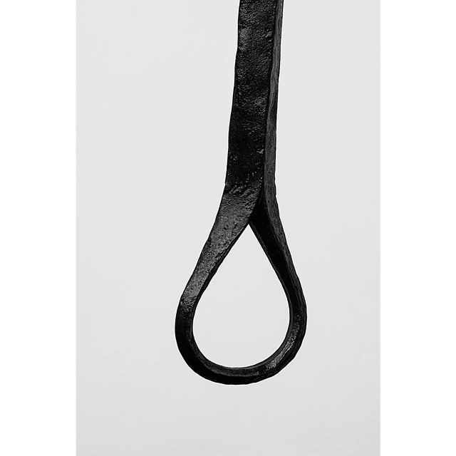 Thomas O'Brien for Visual Comfort Signature Cavalli 27" Tail Sconce in Aged Iron and Hand-Rubbed Antique Brass with Linen Shade For Sale - Image 10 of 11